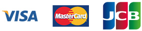 取扱カード visa mastercard jcb